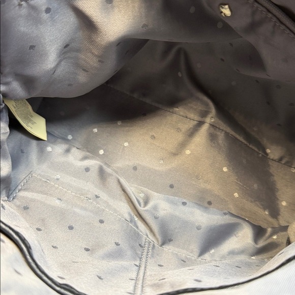 Kate Spade Cameron Street Lottie denim satchel pearl and crystal embellishments - Picture 8 of 11